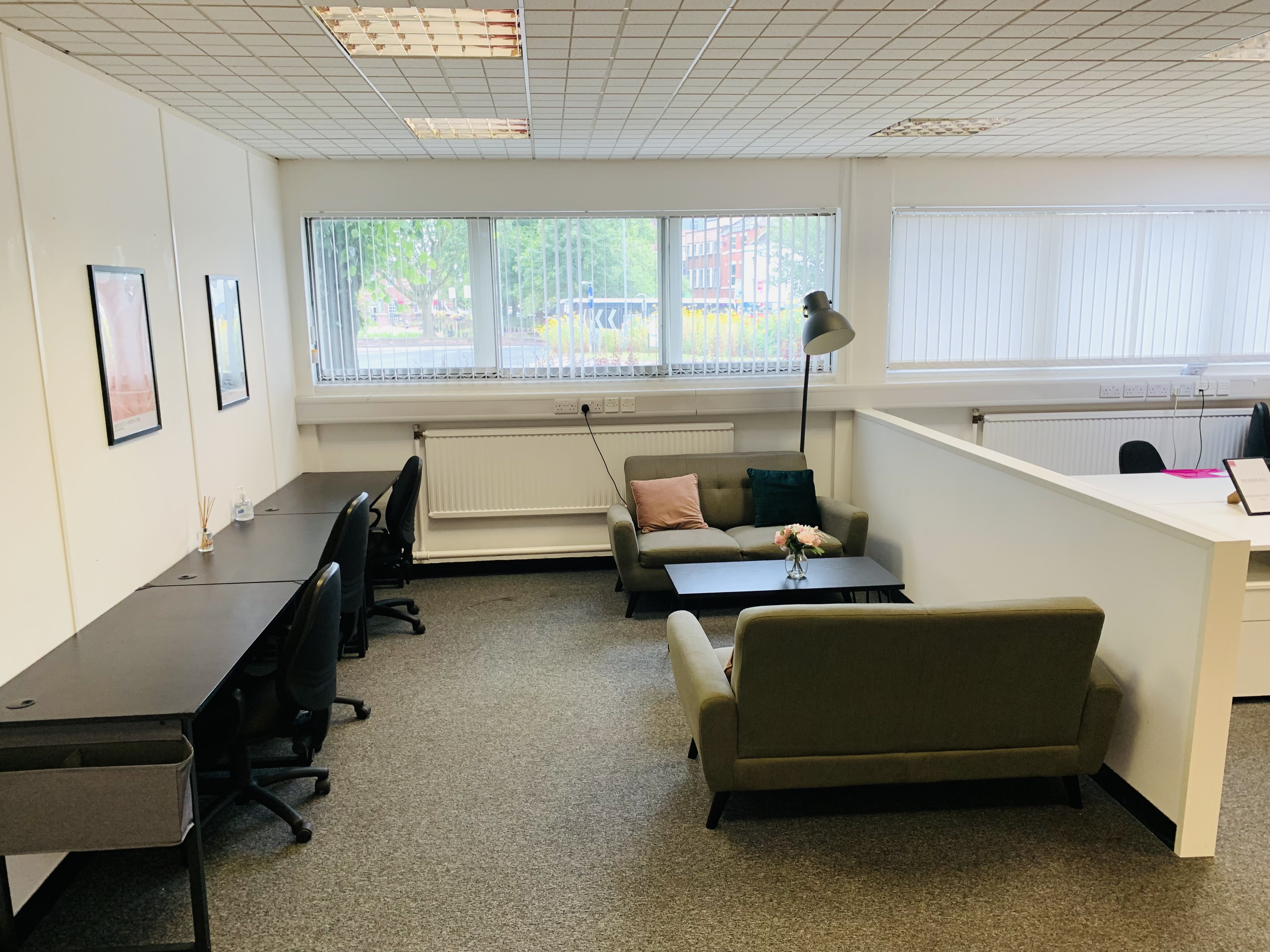 Newcastle clinic waiting lounge